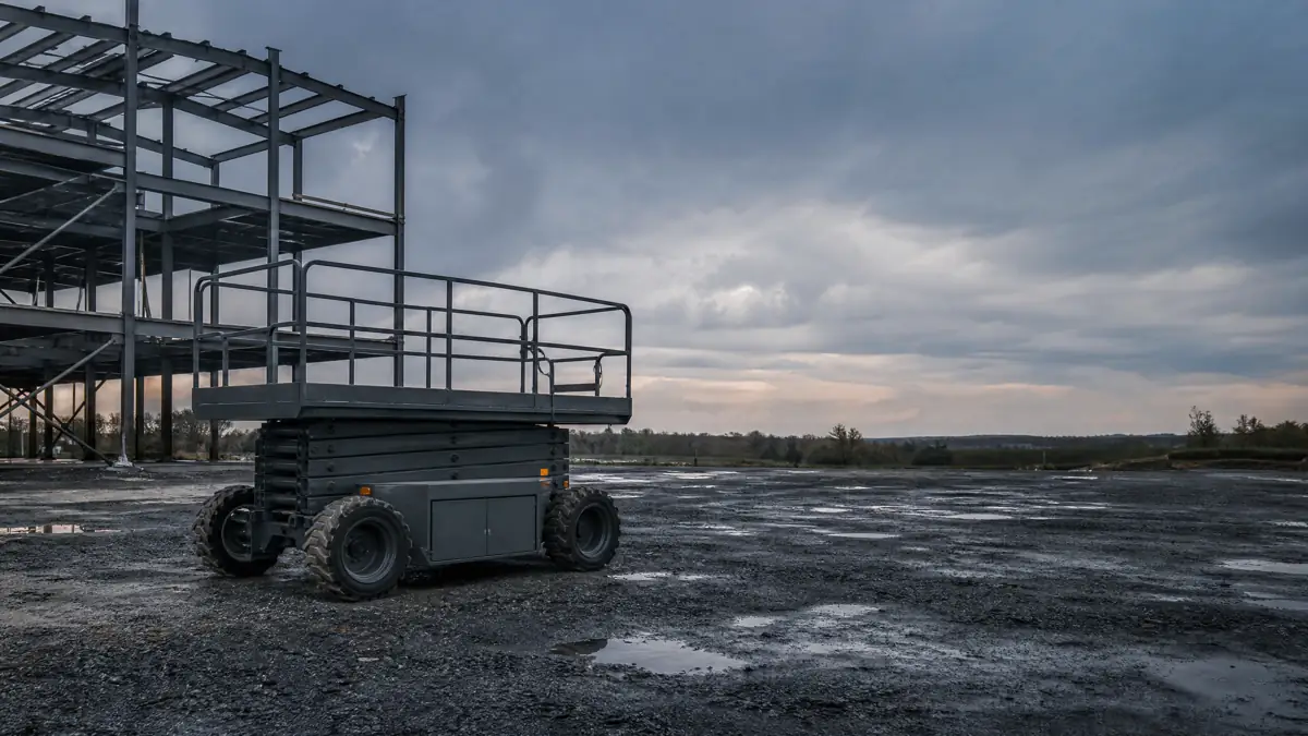 Rough Terrain Scissor Lifts jobsite access in Amarillo